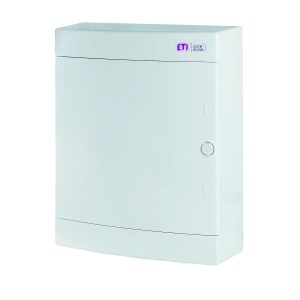 Щит пласт. наружн. исполн. ECT24PO MEDIA/EMPTY (пустой, белая дверца)