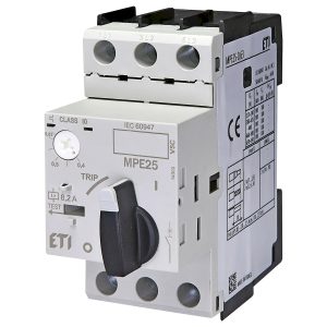 Автомат защиты двигателя 0.63 А MPE25-0.63