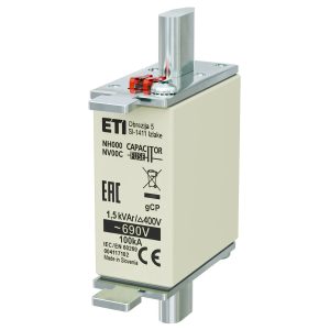 Запобіжник NH-000/gCP 1,5 kVAr