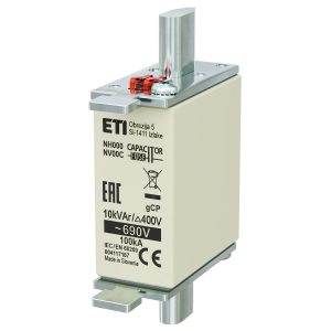 Запобіжник NH-000/gCP 10 kVAr