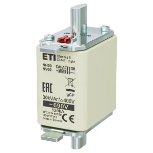 Запобіжник NH-000/gCP 30 kVAr