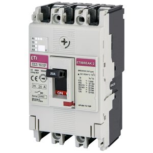 Автомат. выкл. 3P 20A (25кА, фикс./фикс.) EB2S 160/3SF