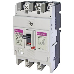 Автомат силовой трехполюсный 250А 40кА EB2S фикс./фикс.) 250/3HF "ЕТІ"