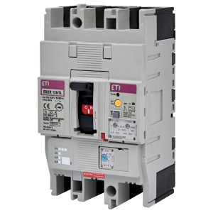 Автоматический силовой выключатель 3-полюсный 63А 25кА EB2R 125/3L "ЕТІ"