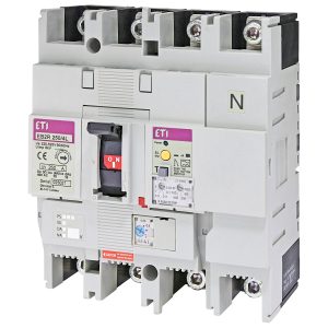 Авт. выкл. 250А (25кА, (0.63-1)In/(10)In, с блоком УЗО) 4P EB2R 250/4L