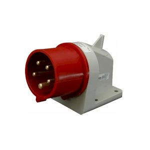 Вилка вбудована углова ER-1653 IP44 (16A, 400V, 3P+N+PE)