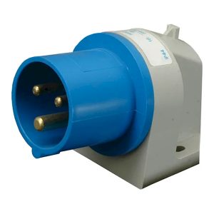 Вилка вбудована углова ER-3232 IP44 (32A, 230V, 2P+PE)