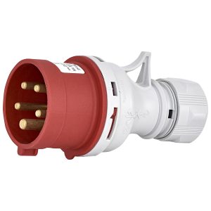 Вилка кабельна з реверсом фаз EVO-1653 IP44 (16A, 400V, 3P+N+PE)