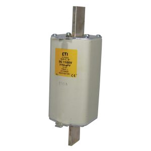 Запобіжник NH-1XL_K gR-PV  100A 1100V DC (L/R=5ms, с бойком)