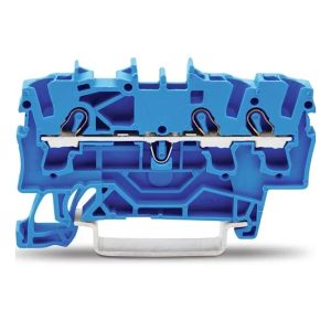 Клема TOPJOB S 3-контактн. 2,5(4)мм2, синя