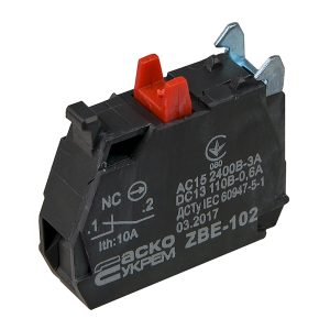 Контакт ZBE-102 НЗ для кнопок TB5