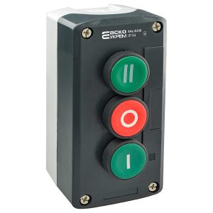 Пост 3-х кнопочный "Старт1-Старт2-Стоп" XAL-D339 "АсКо"