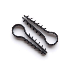 Дюбель ялинка  6мм круг. (уп 100 шт.) чорна