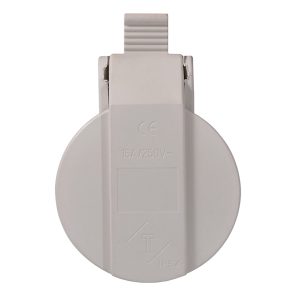 Розетка 212 переносна 2Р+РЕ 16А 220В IP44 біла