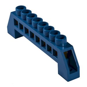 Шина нулевая в пласт.корп. 6х9 мм 8 отв. BC-6A