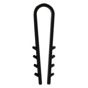 Дюбель "ёлочка" 8мм круг. (пак 100 шт.) черная