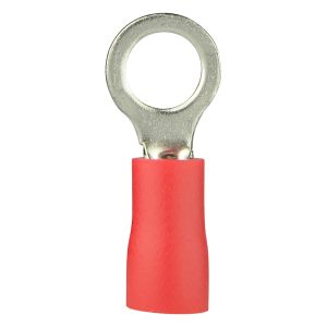 Наконечник кольцевой 0.5-1.5 мм.кв. изоляция RV 1,25-3,7 красный (100 шт) "АСКО"