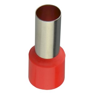 Наконечник гильзовый 35 мм.кв. изол. НТ 35,0-16 черв (100шт) "АСКО"