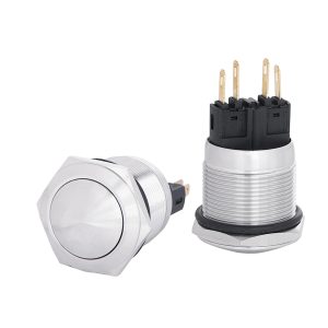 Кнопка металлическая 1НО+1НЗ TYJ 22-231