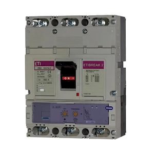 Автоматический силовой выключатель 3-полюсный 630А 125кА EB2 (0.4-1)In/выбираемый) 800/3HE "ЕТІ"