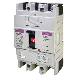 Автомат силовой трехполюсный 125А EB2 ((0.63-1)In/(6-10)In) 1000В 125/3V "ЕТІ"