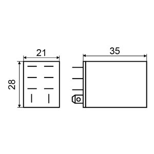 Реле электромагнитное LY2 (AC 36В) "АсКо"