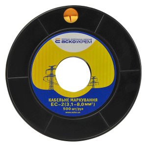 Маркер ЕС-2 3,1 - 8 кв.мм. "--" (500шт)