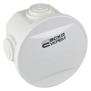 Распределительная коробка 80х50 IP44 наружная пласт.TY-RA