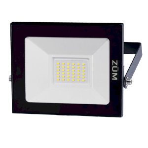Прожектор ЛЕД   30W 6400K 2400Lm IP65 ZUM (1 рік) "Євросвітло"