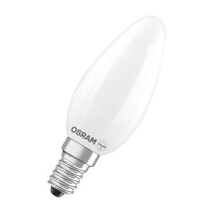 Лампа ЛЕД класична  6,5W 2700K 806lm E14 LED CL B60 DIM 230V філаментна матова GL FR (3 роки) OSRAM