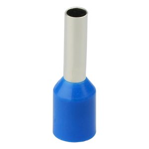 Наконечник гильзовый 1,5 мм.кв. изол. НТ 1,5-08 синий (100шт) "АСКО"