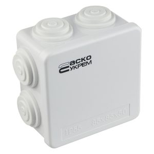 Коробка распределительная 85х85х50 IP65 наружная пласт. TY-RA