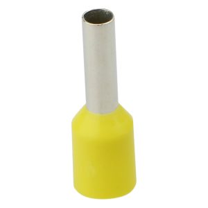 Наконечник гильзовый 2.5 мм.кв. изоляц. НТ 2.5-08 желтые (100шт) "АСКО"