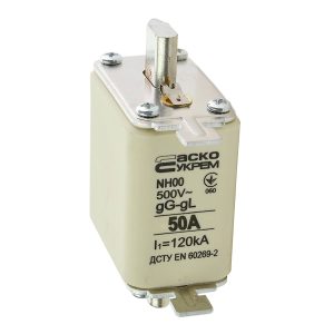 Плавкий предохранитель NH00 50A gG