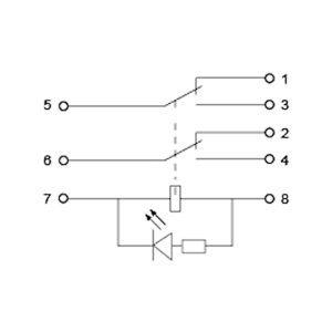 Реле электромагнитное LY2 (AC 24 V)