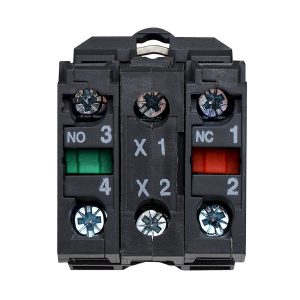 Кнопка с подсветкой желтая TB5-AW35M5