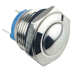 Металлическая куполообразная кнопка, (паяное соединение), 1НО. TY 16-231P Pcb