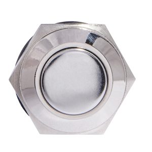 Металлическая плоская кнопка, 2НО+2НЗ. TYJ 16-212