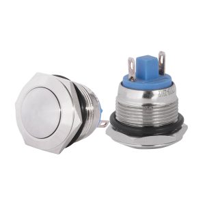 Металлическая куполообразная кнопка, (паяное соединение), 1НО. TY 19-231P Pcb