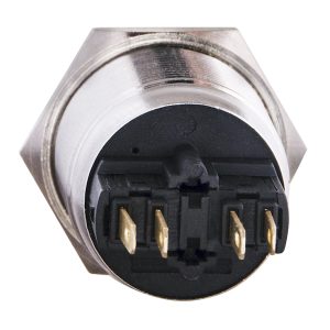 Металлическая куполообразная кнопка с фиксацией, 1НО+1НЗ. TYJ 22-331