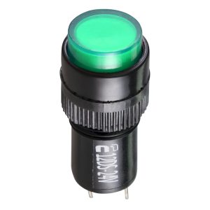 Сигнальная арматура AD22E-12DS зеленая 24V АC/DC