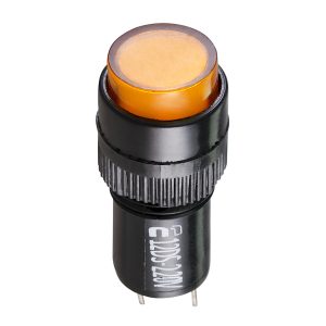 Сигнальная арматура AD22E-12DS желтая 220V АС