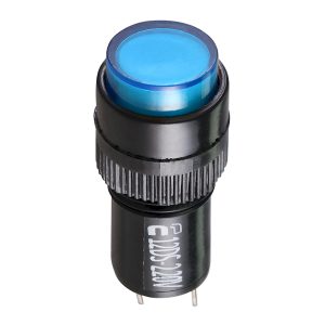 Сигнальная арматура AD22E-12DS синяя 220V АС