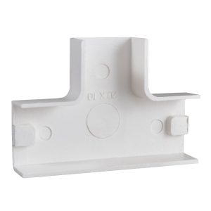 Тройной соединитель (Тройник) для короба АСКО УKРЕМ 20*10