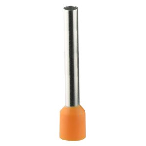 Наконечник гильзовый 4 мм.кв. изол. НТ 4,0-18 оранжевые (100шт) "АСКО"