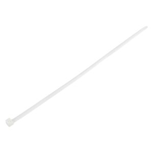 Стяжка кабельная 8,0х400 белая (100шт)