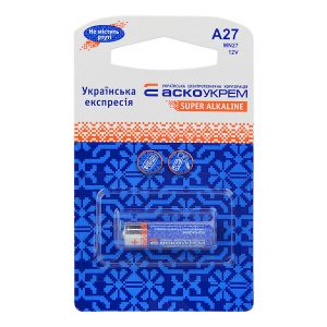 Батарейка лужна A27.MN27.BP1 (blister 1)
