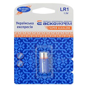 Батарейка лужна LR1.BP1 (blister 1)