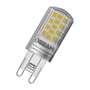 Лампа ЛЕД капсульна   4W 2700K 470lm PIN40 DIM CL 230V G9 10x1 (3 роки) OSRAM
