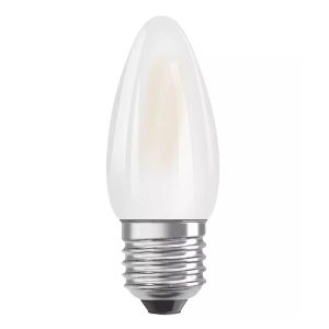 Лампа ЛЕД свічка  7,5W 4000K 806lm E14 VALUE СL B75 230V FR 10X1 w.o. CE (2 роки) "OSRAM"